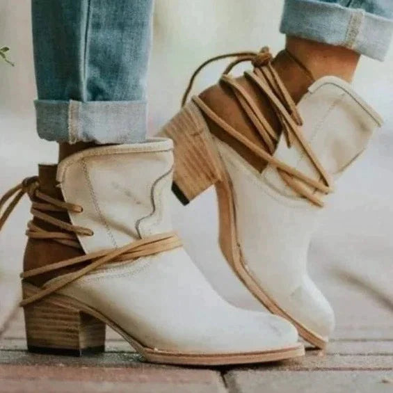 WW | Lederstiefel mit Modernem Design für Frauen