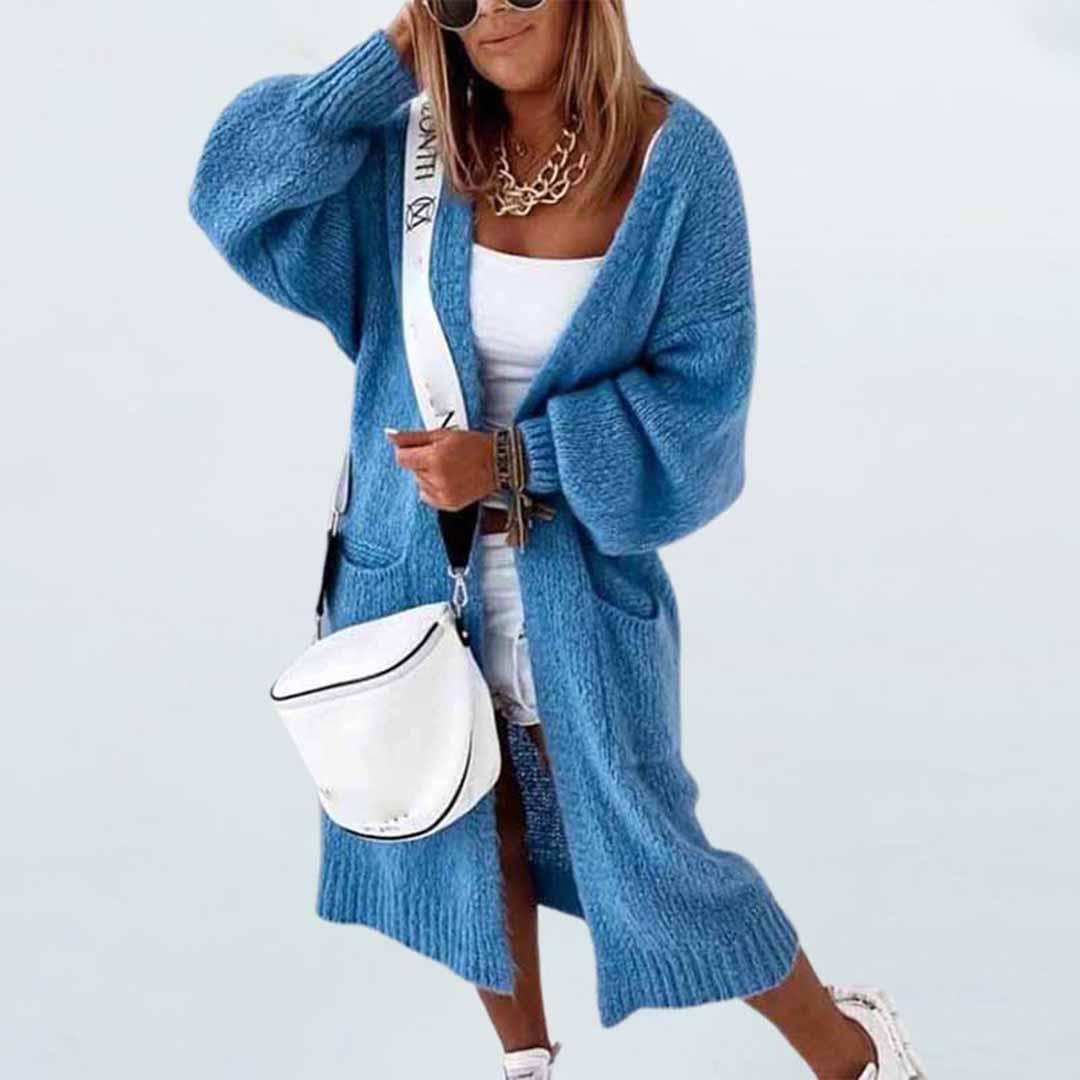 WW | Cardigan Comfy Lange Damen Cardigan