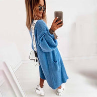 WW | Cardigan Comfy Lange Damen Cardigan