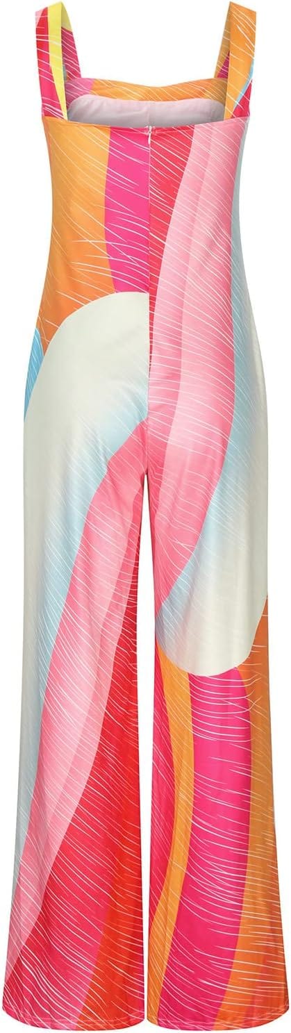 Bedruckter Modischer Jumpsuit