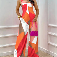 Bedruckter Modischer Jumpsuit