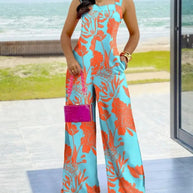 Bedruckter Modischer Jumpsuit