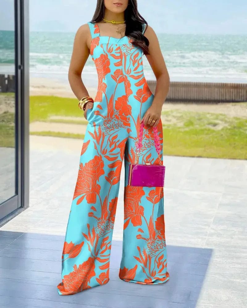 Bedruckter Modischer Jumpsuit