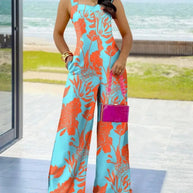 Bedruckter Modischer Jumpsuit