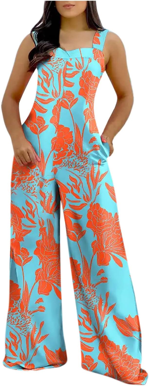 Bedruckter Modischer Jumpsuit