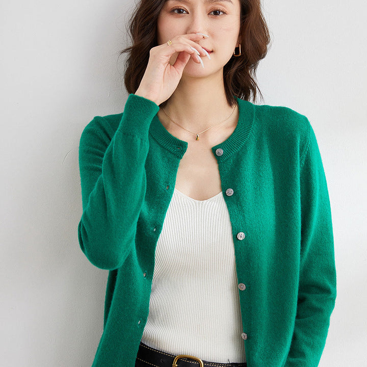 W&W Mode | Kuschelige Strickjacke mit feinem Muster