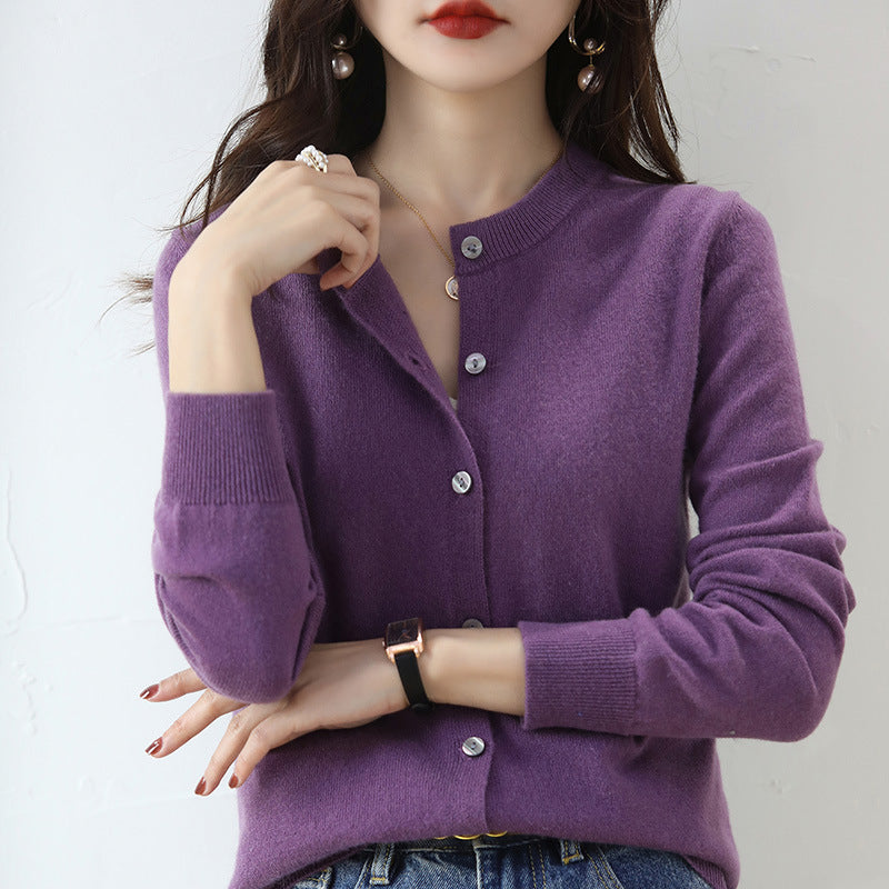 W&W Mode | Kuschelige Strickjacke mit feinem Muster