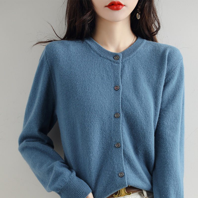 W&W Mode | Kuschelige Strickjacke mit feinem Muster