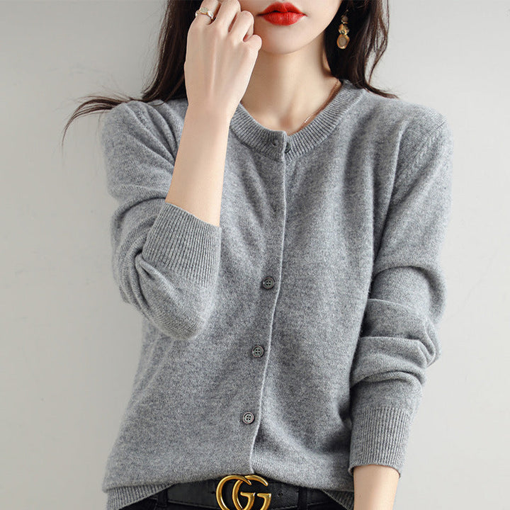 W&W Mode | Kuschelige Strickjacke mit feinem Muster