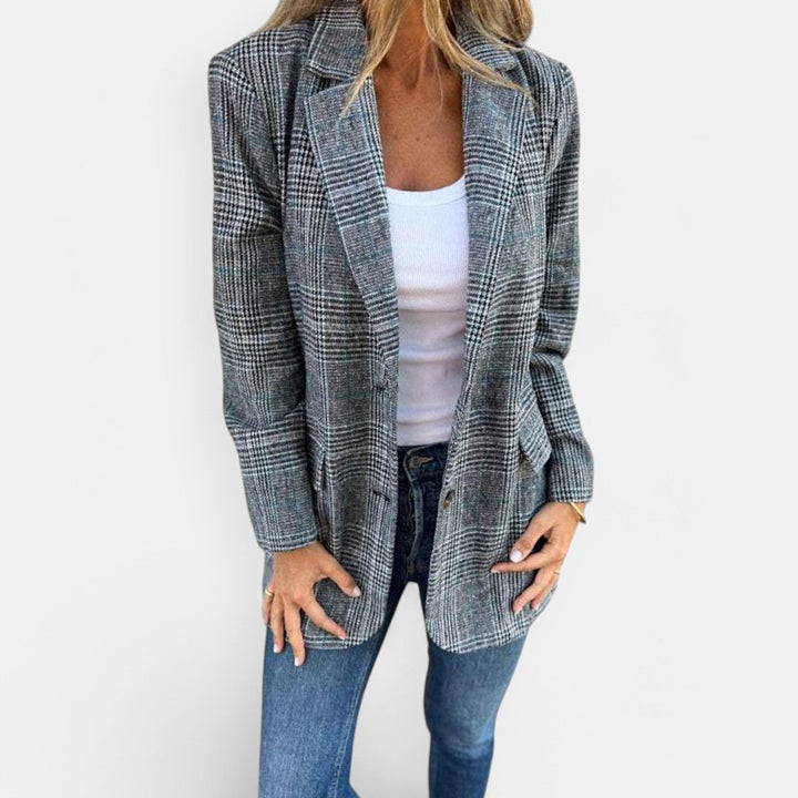 W&W Mode | Klassischer Karierter Blazer