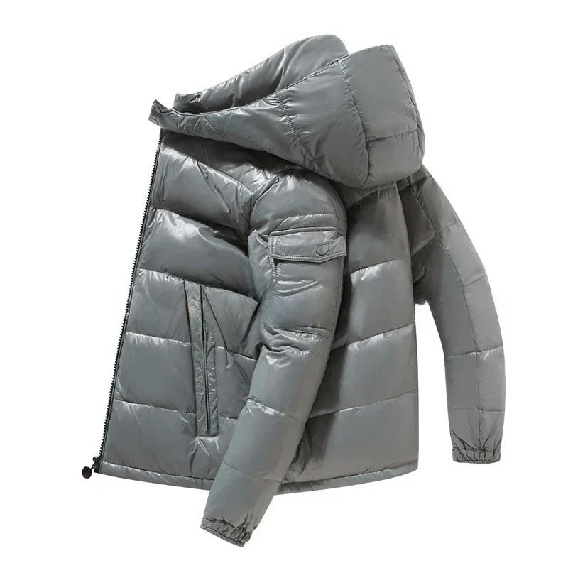 W&W Mode - Glänzende Steppjacke für den Winter