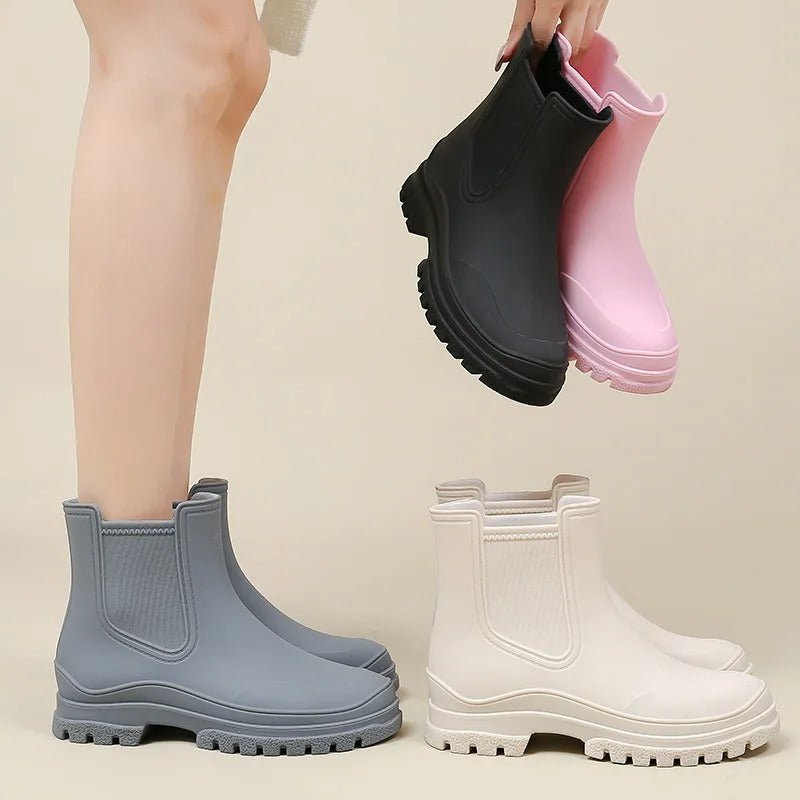 W&W Mode | Wasserdichte Regenstiefel für Regnerische Tage