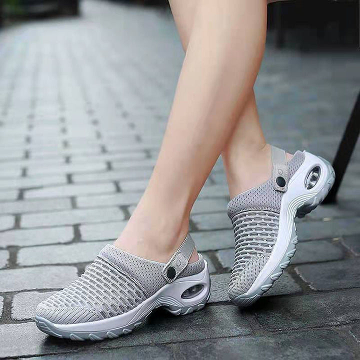 W&W Mode | Diabetiker Gehen Orthopädische Luftkissen-Schuhe Zum Hineinschlüpfen