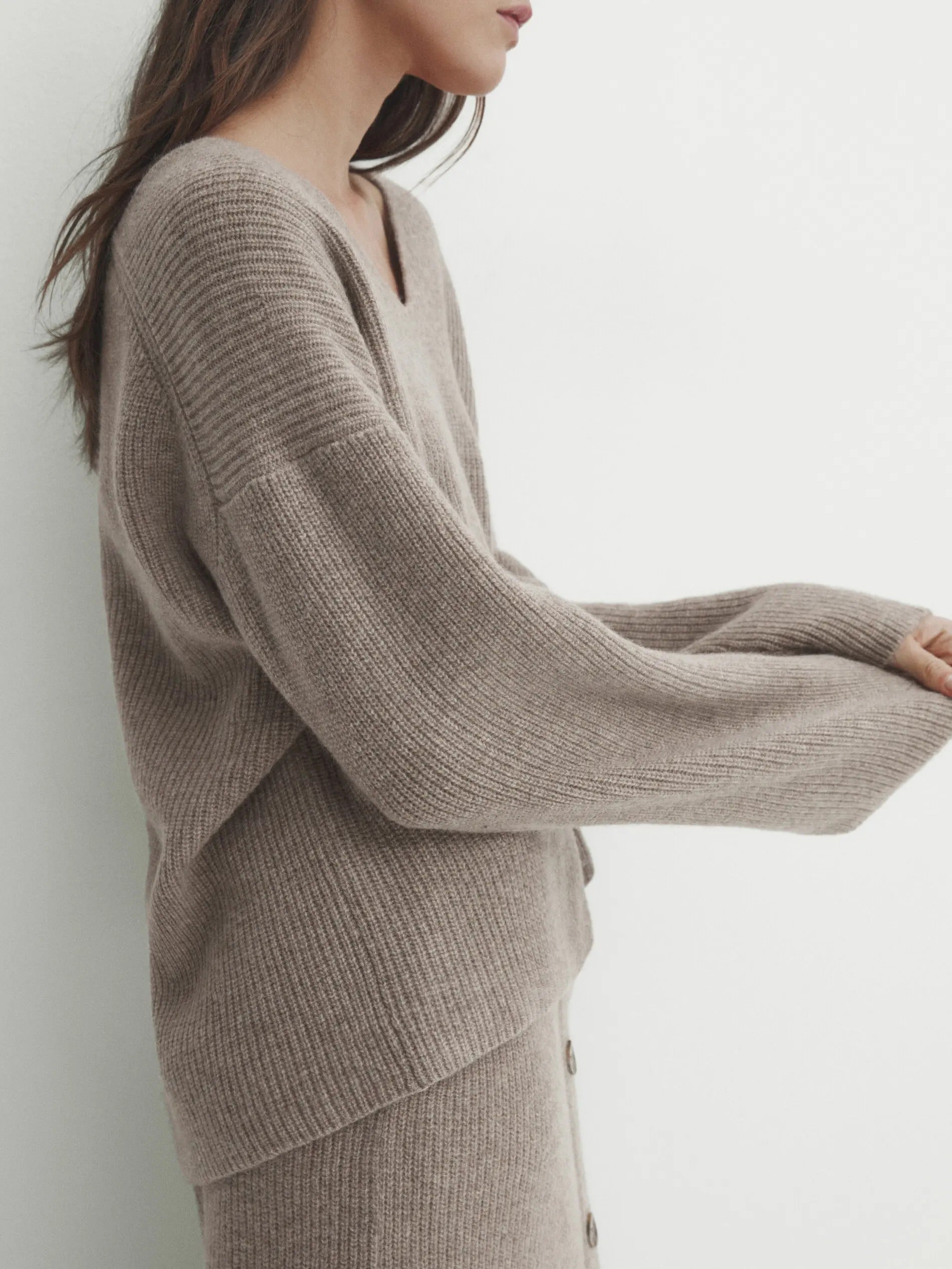 WW | Frans-Geïnspireerde Losse Gebreide Trui