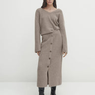 WW | Frans-Geïnspireerde Losse Gebreide Trui