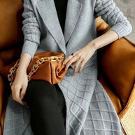 W&W Lange Strickjacke
