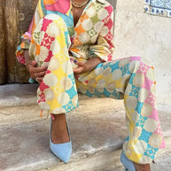 WW | Bunte Geometrische Set für Damen