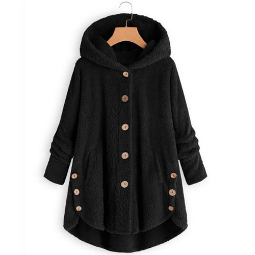 W&W Mode Teddybär Mantel Wolljacke