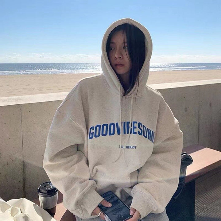 W&W Mode | Hoodie Bequemes Oversized Sweatshirt für Damen