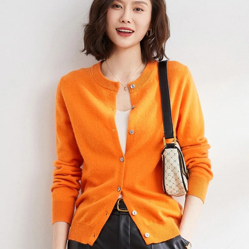 W&W O-Ausschnitt gestrickt Pullover