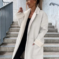 Lederjacke mit Pelz