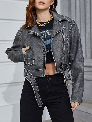 W&W Mode | Kurze, verblasste Jeansjacke | Alanaria