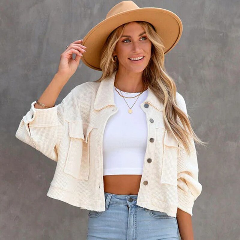 W&W Mode Jacke | Kurze, bequeme und modische Damenjacke