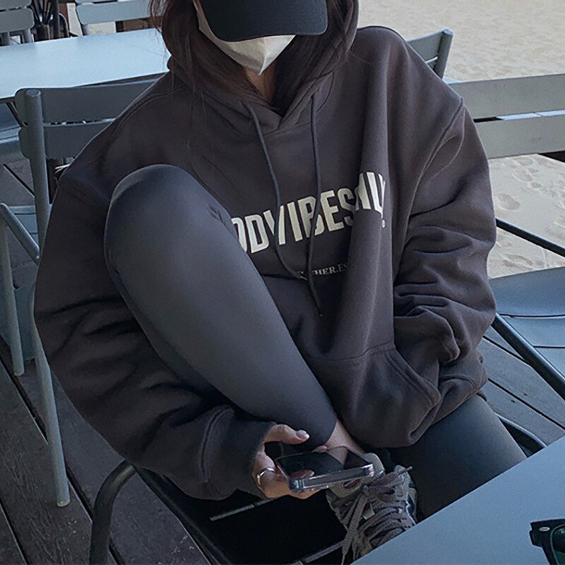 WW | Hoodie Bequemes Oversized Sweatshirt für Damen