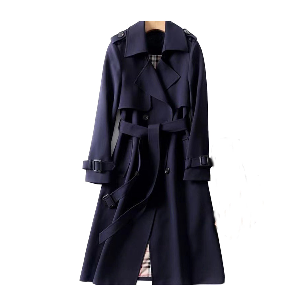 WOLFF - Trenchcoat Voor Dames Met Dubbele Rij Knopen