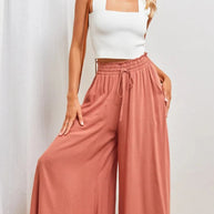 Flare Sommerhose aus Leinen