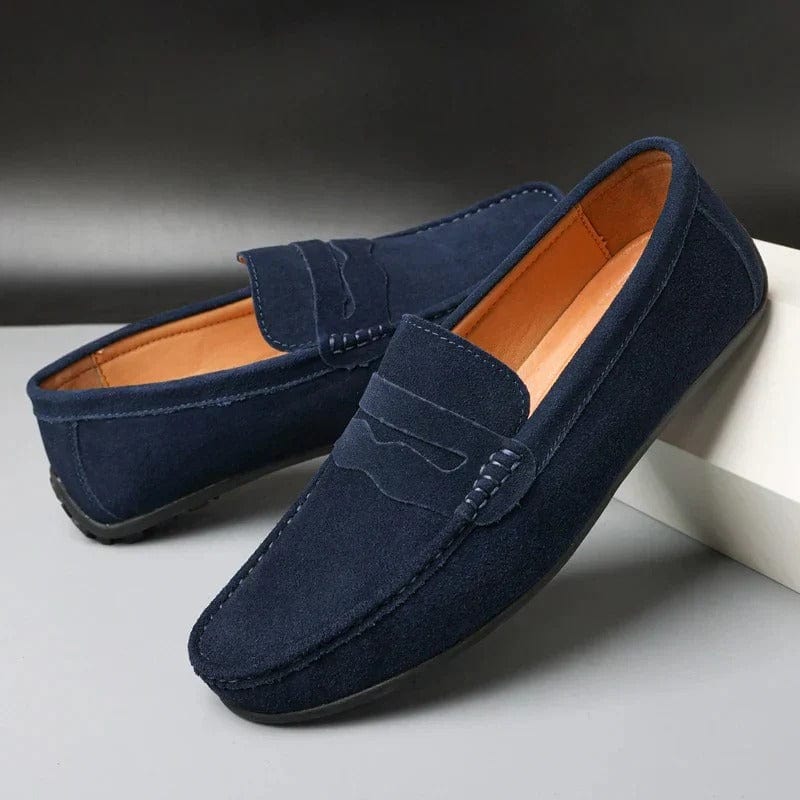 WW | Klassische Wildleder Loafer Für Herren