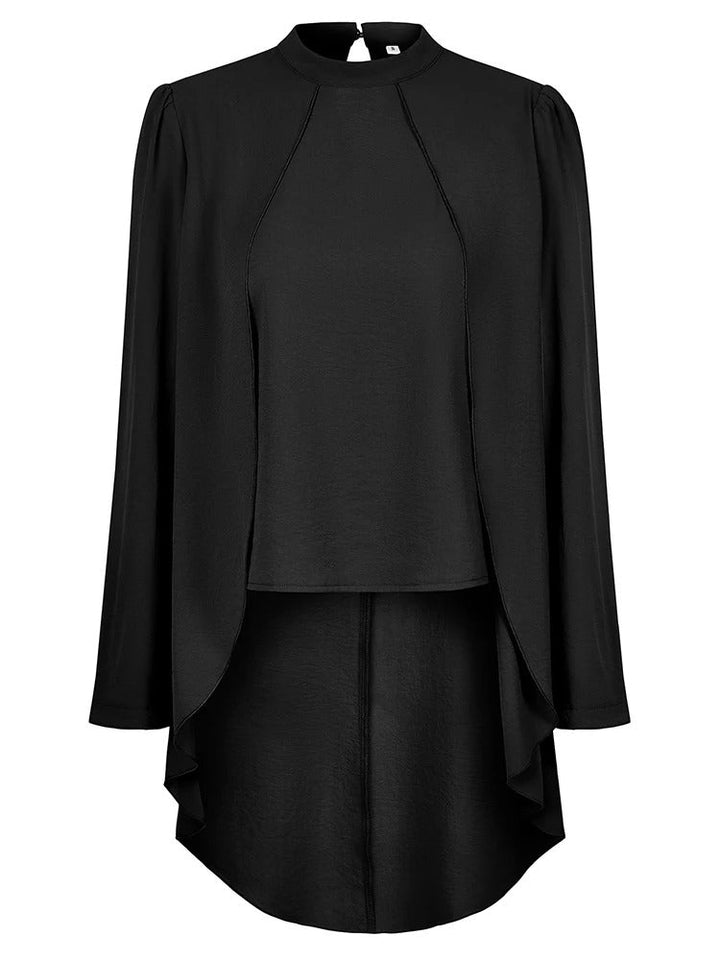 W&W Mode Twin Top | Elegante lange Damenbluse