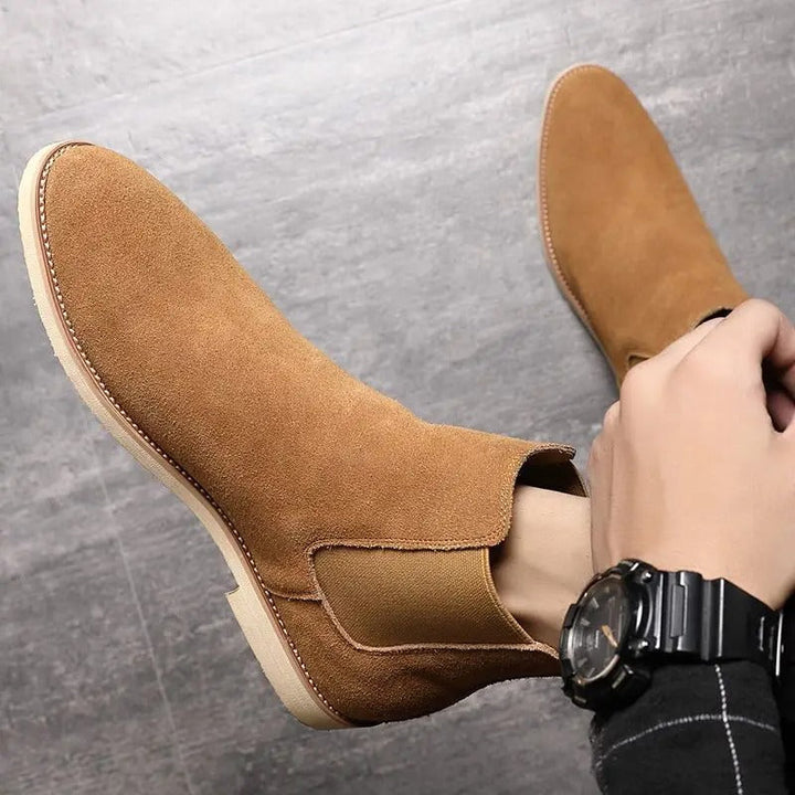 W&W Mode | Chelsea-Stiefel aus Wildleder