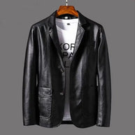 WW | Stylische Lederjacke Für Männer
