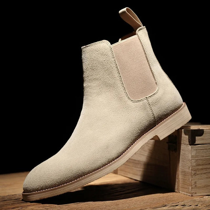 W&W Mode | Chelsea-Stiefel aus Wildleder