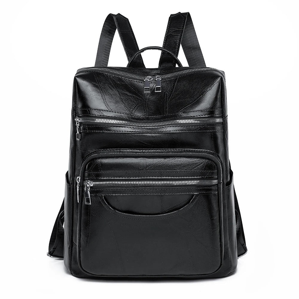 WW | Elegante Leder Rucksack Für Frauen