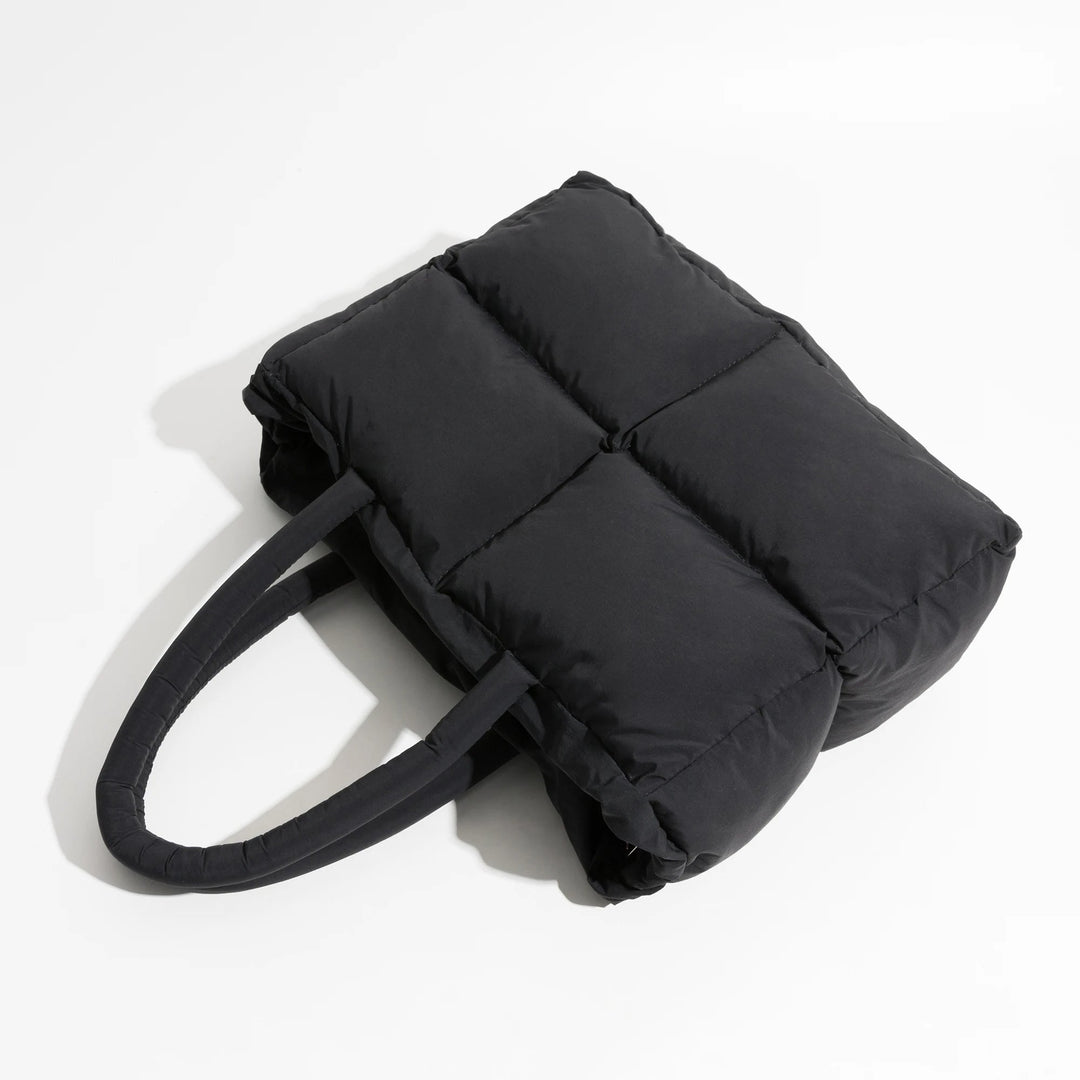 W&W Mode | Puffer Schultertasche für Damen - Stilvolle und geräumige Umhängetasche