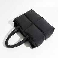 WW | Puffer Schultertasche für Damen - Stilvolle und geräumige Umhängetasche