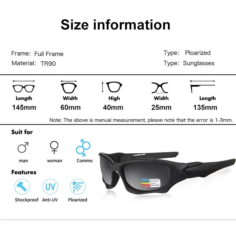 WW | Adventure Pro Polarisierte Motorrad Sonnenbrille Für Klare Sicht