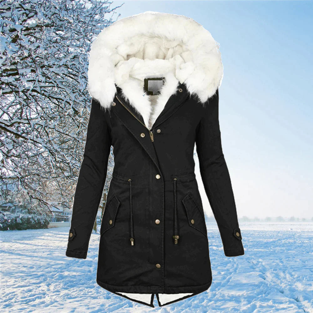 WW | Parka Jacke mit Fellkapuze für Damen