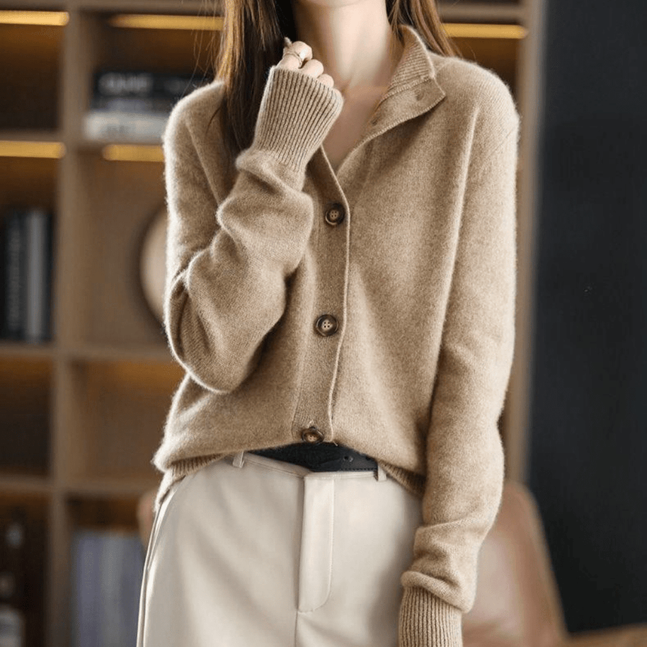 WW | Button-Up Kaschmir Weste für Damen