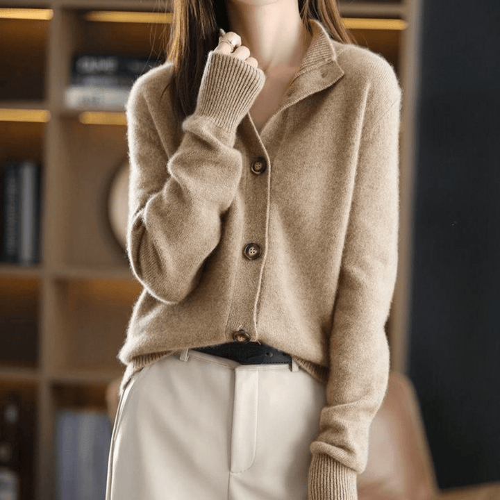 W&W Mode | Stylischer Cashmere Strickjacke Für Frauen