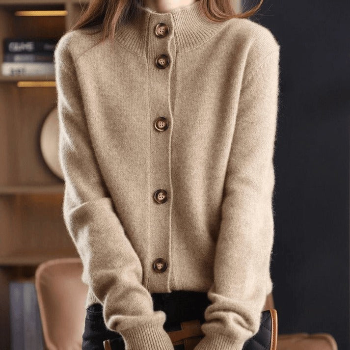 W&W Mode | Strickjacke mit Knöpfen für Frauen