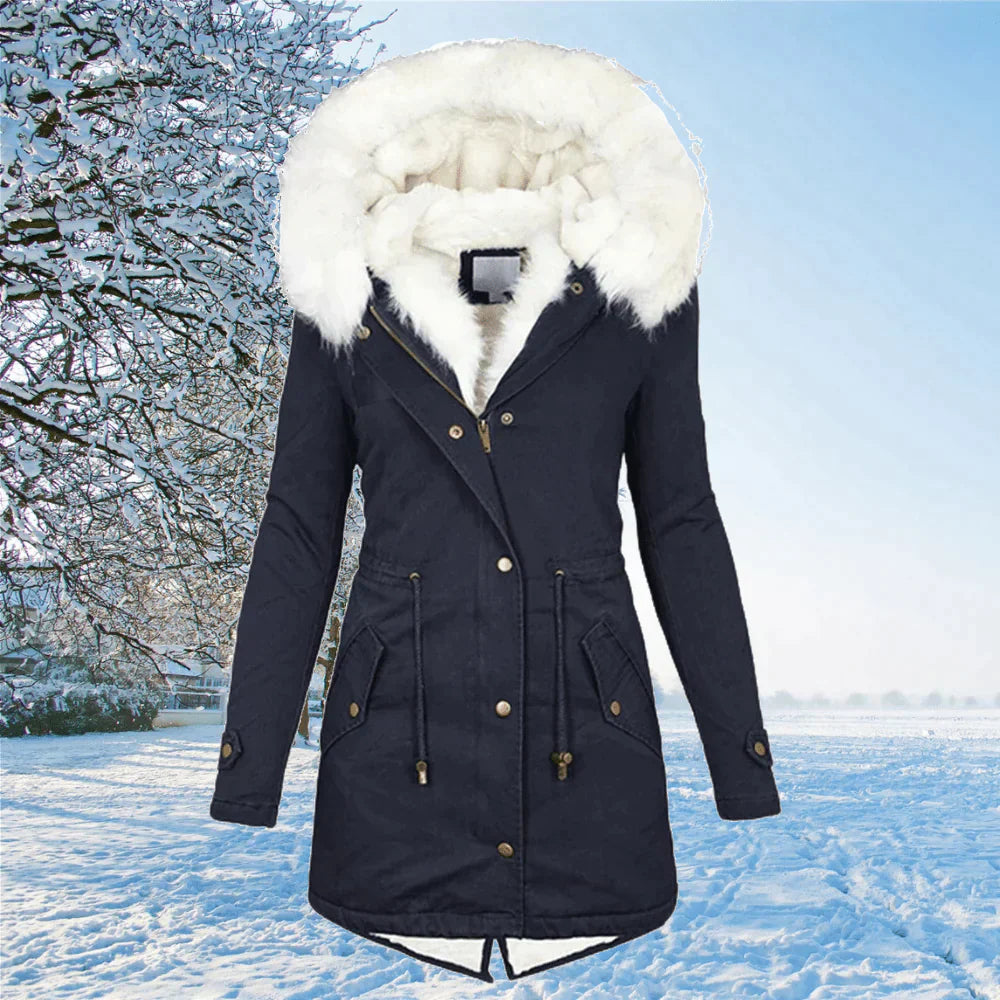WW | Parka Jacke mit Fellkapuze für Damen