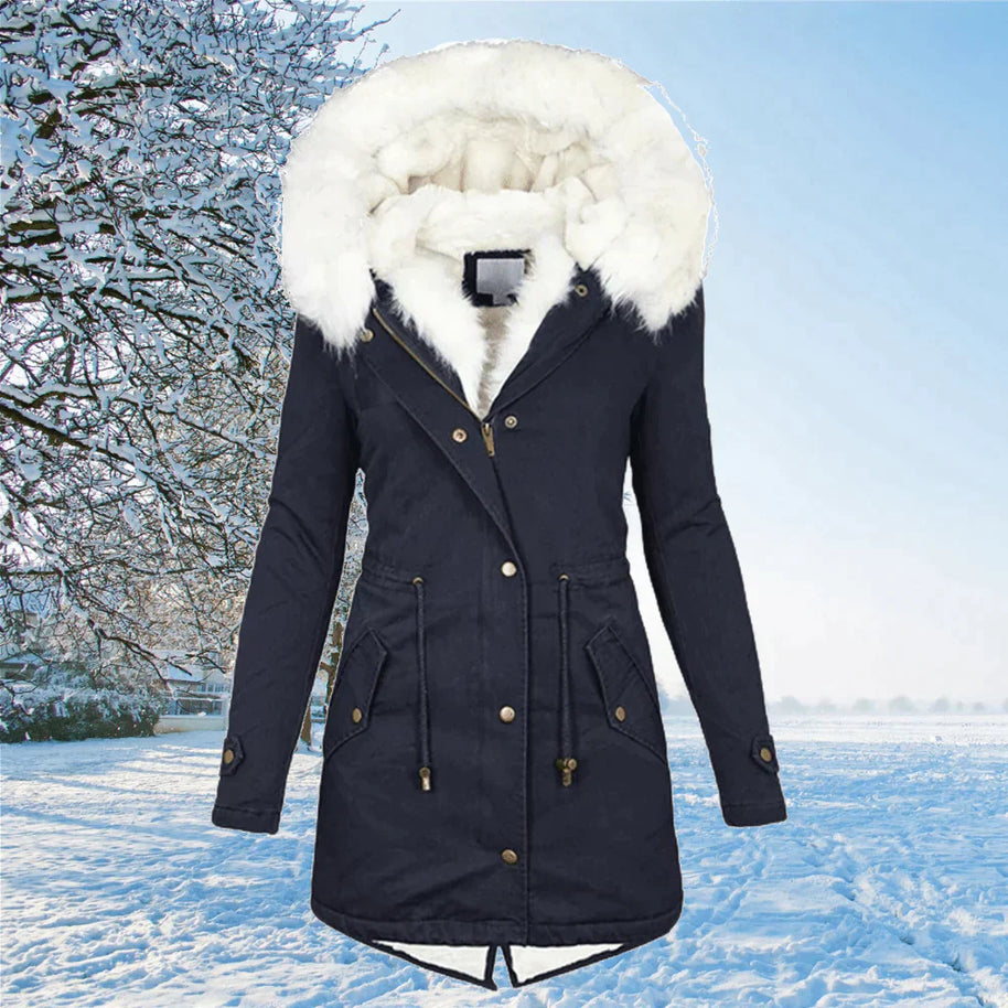WW | Parka Jacke mit Fellkapuze für Damen