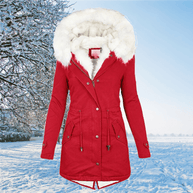 WW | Winterjacke Mit Pelzkragen Für Damen