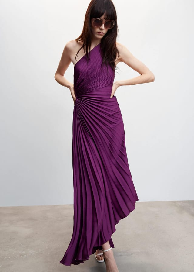 W&W Mode | One Shoulder Maxikleid