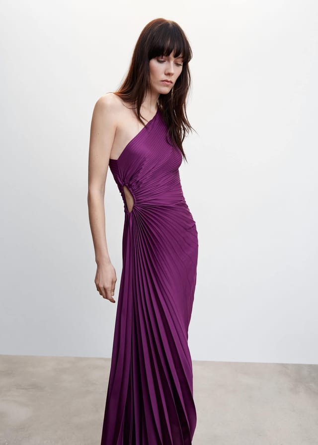 W&W Mode | One Shoulder Maxikleid