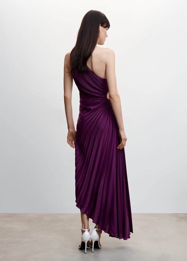 W&W Mode | One Shoulder Maxikleid