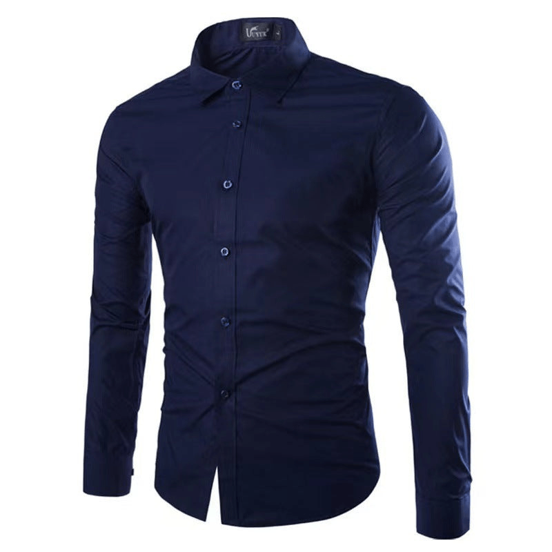 WW | Bügelfreies Hemd Herren Bluse